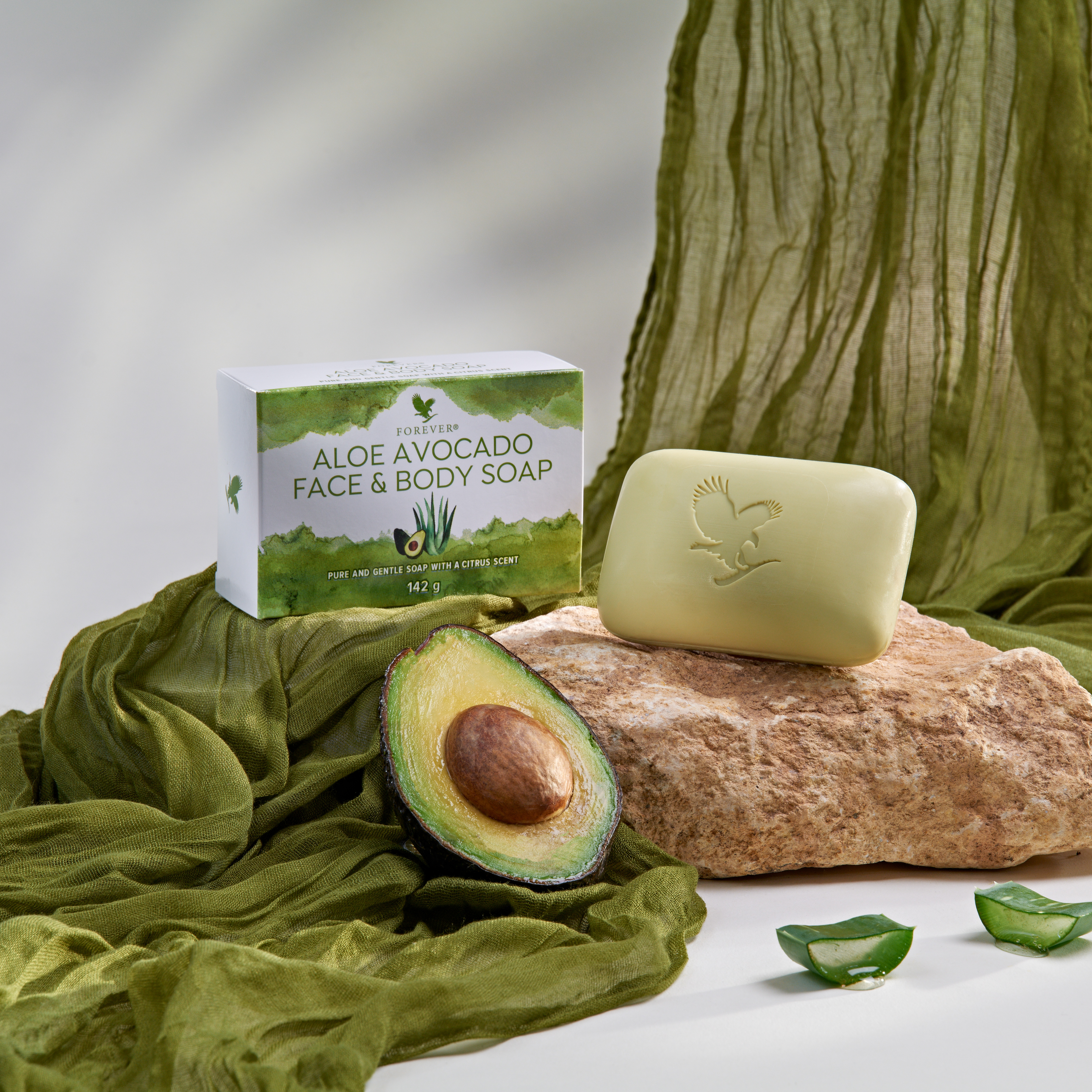 Aloe Avocado Face & Body Soap